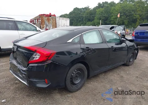 2021 Honda Civic Lx из США, поврежденный, VIN 2HGFC2F62MH548447